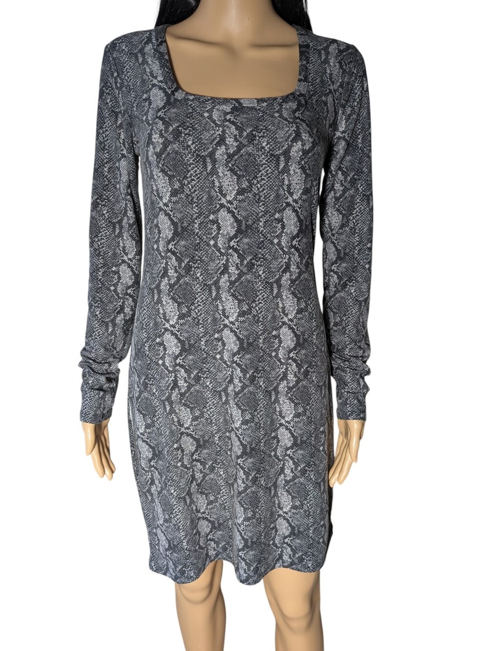 Mudd Snakeskin Print Dress Size Medium
